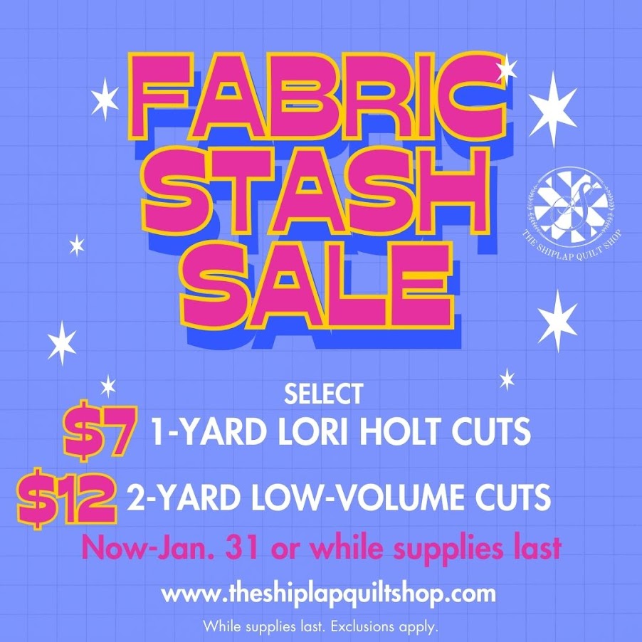 FABRIC STASH SALE