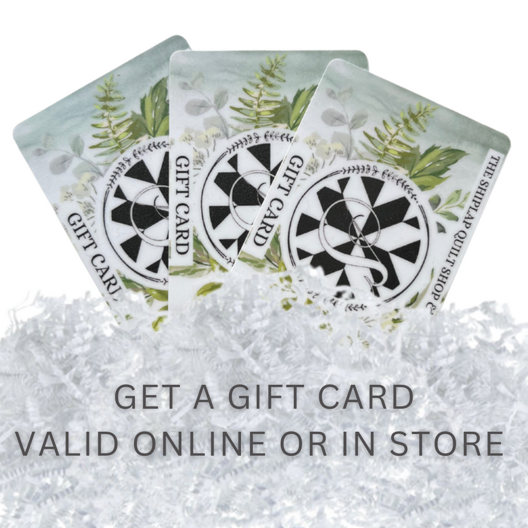 The Shiplap Quilt Shop Gift Card