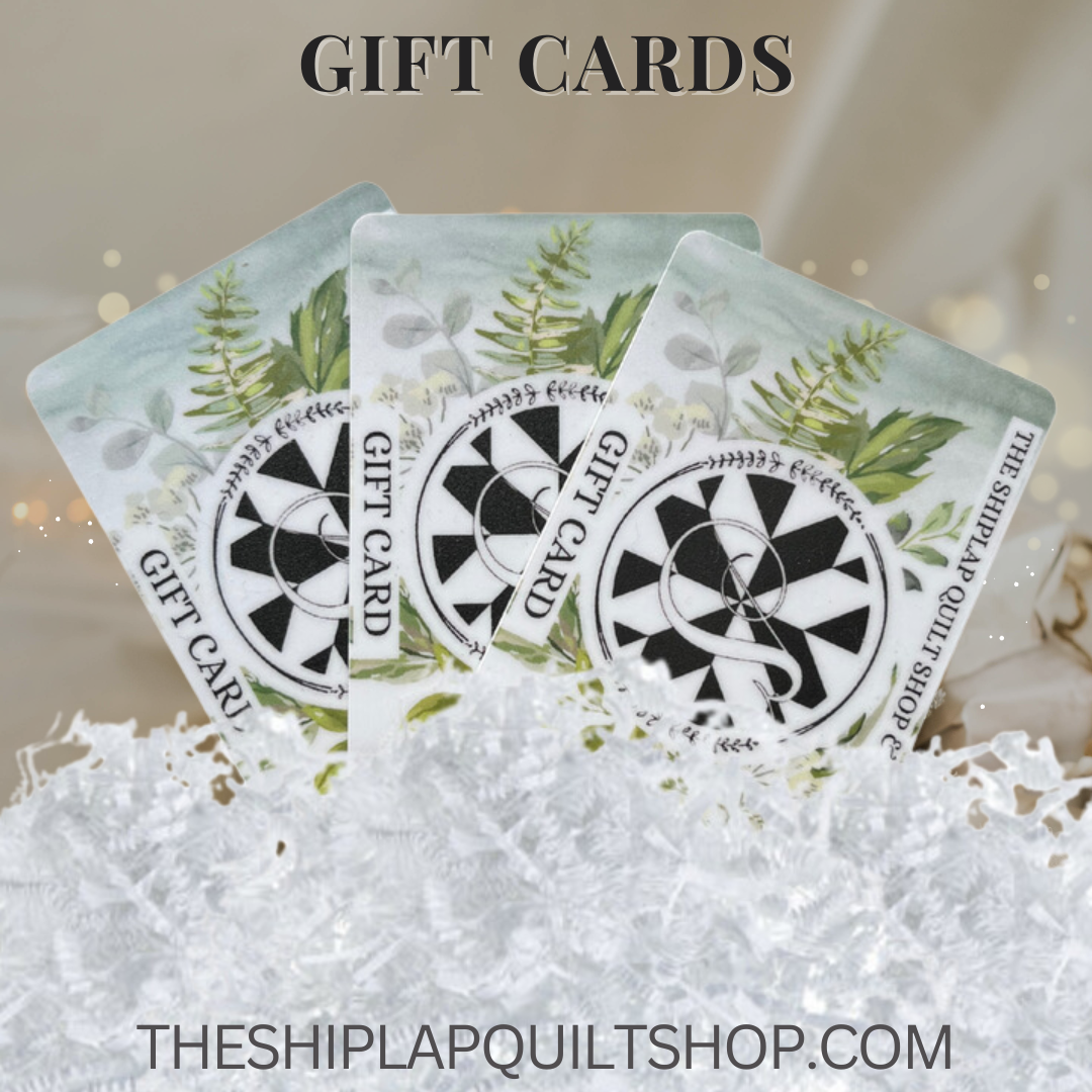 The Shiplap Quilt Shop Gift Card