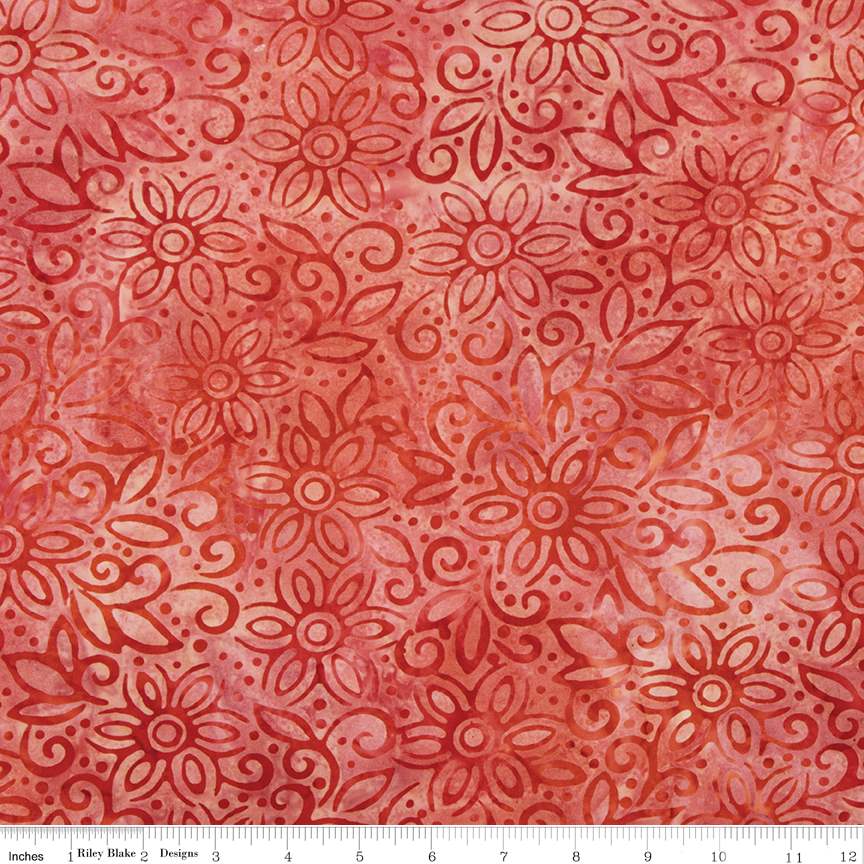 Expressions Batiks That Summer Feelin' Strawberry Ice – The Shiplap ...