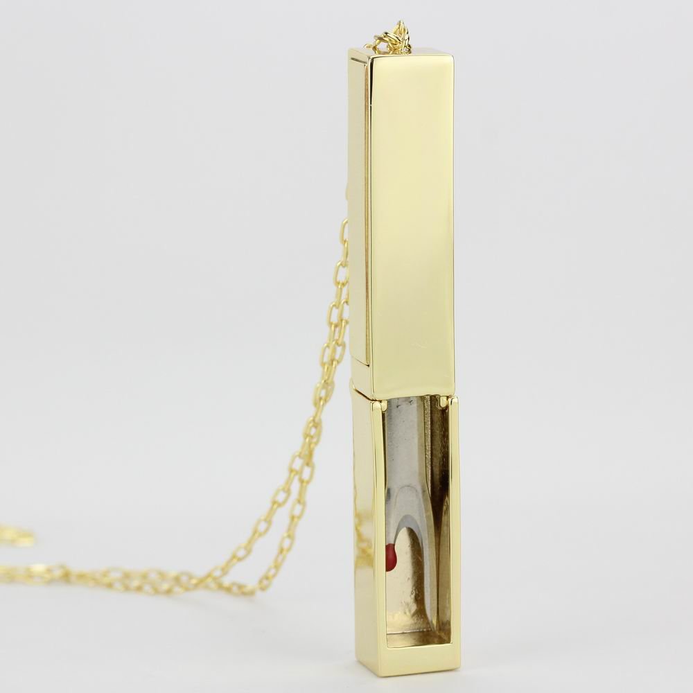 Seam Ripper Necklace Gold